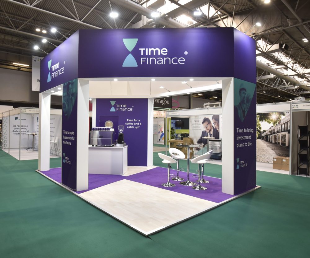 Time Finance Display Stand Project