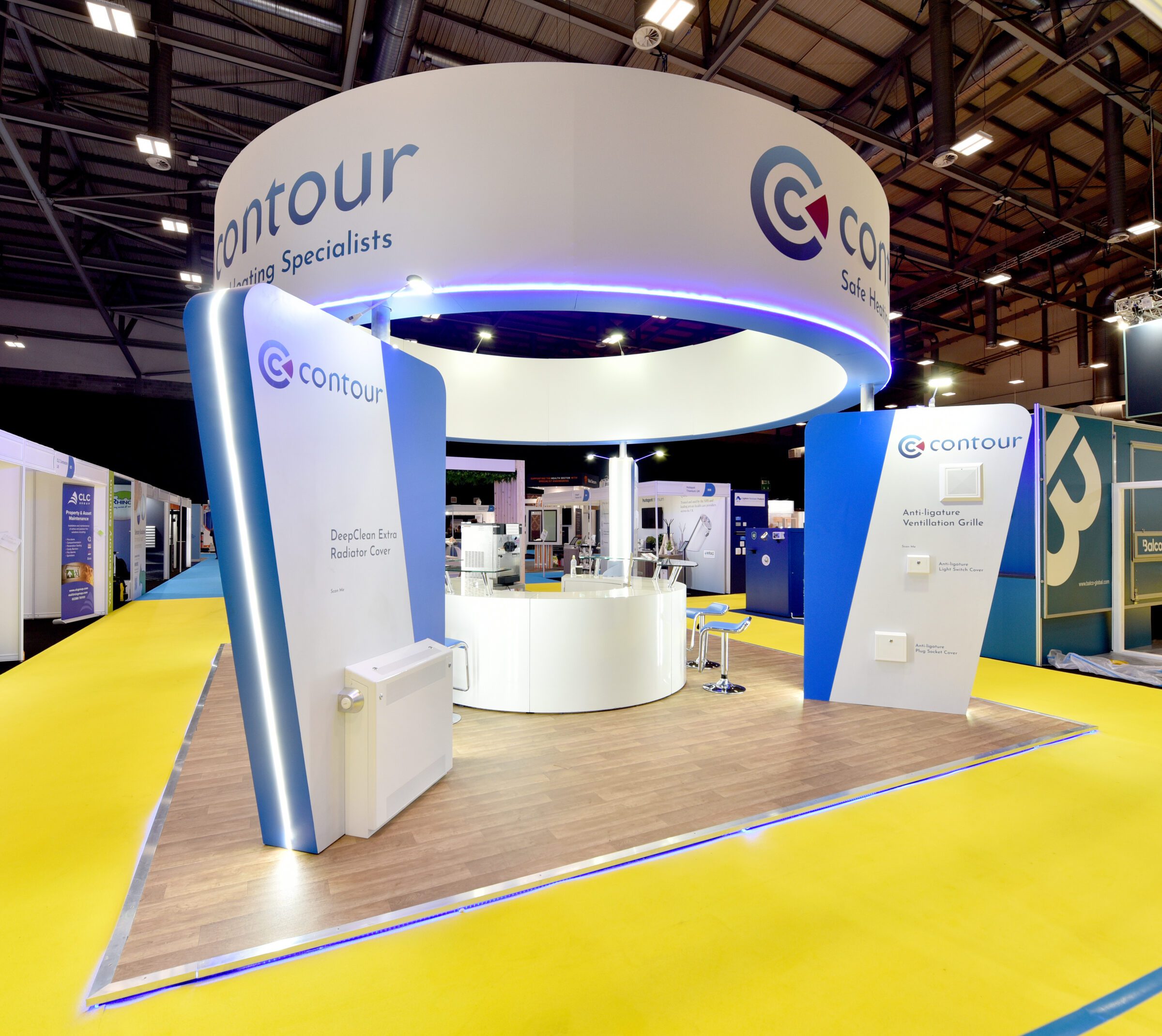 Contour Bespoke Stand Design