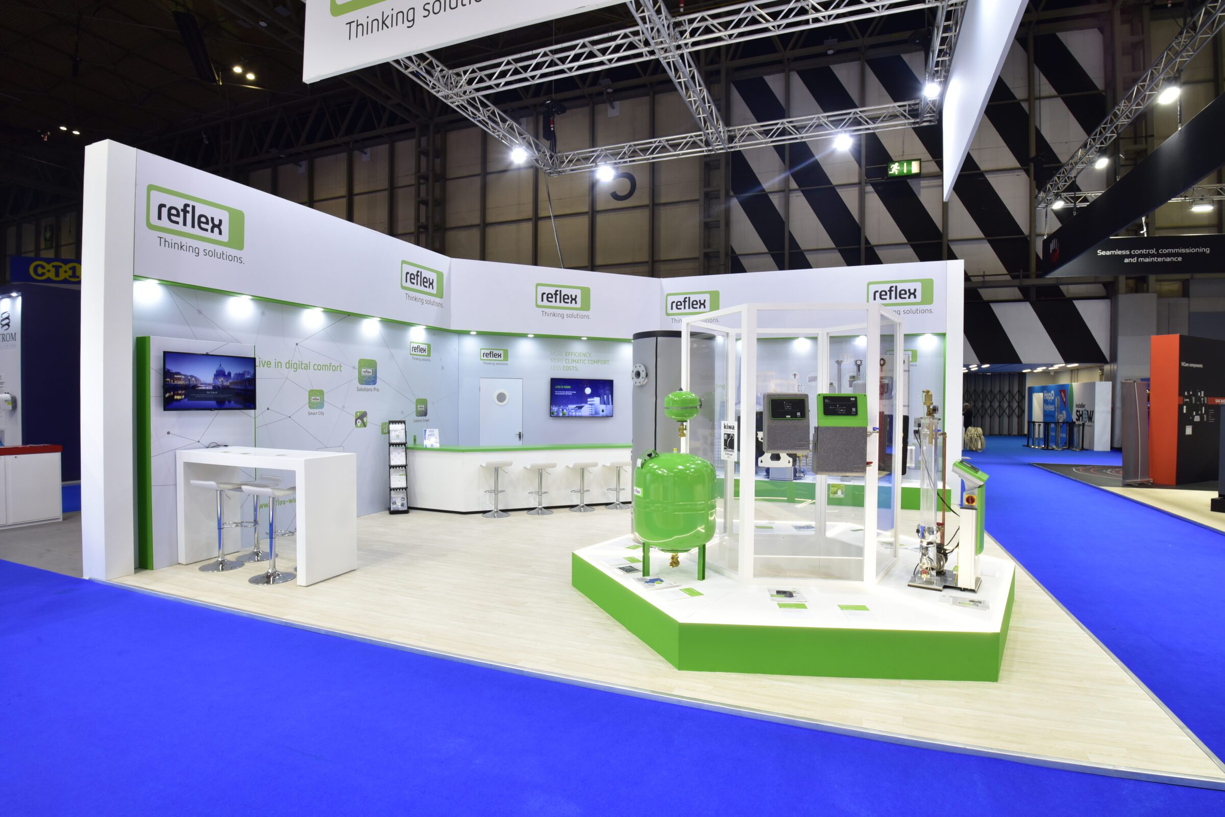 Refleh Bespoke Stand Design Wayfinding by Park Display