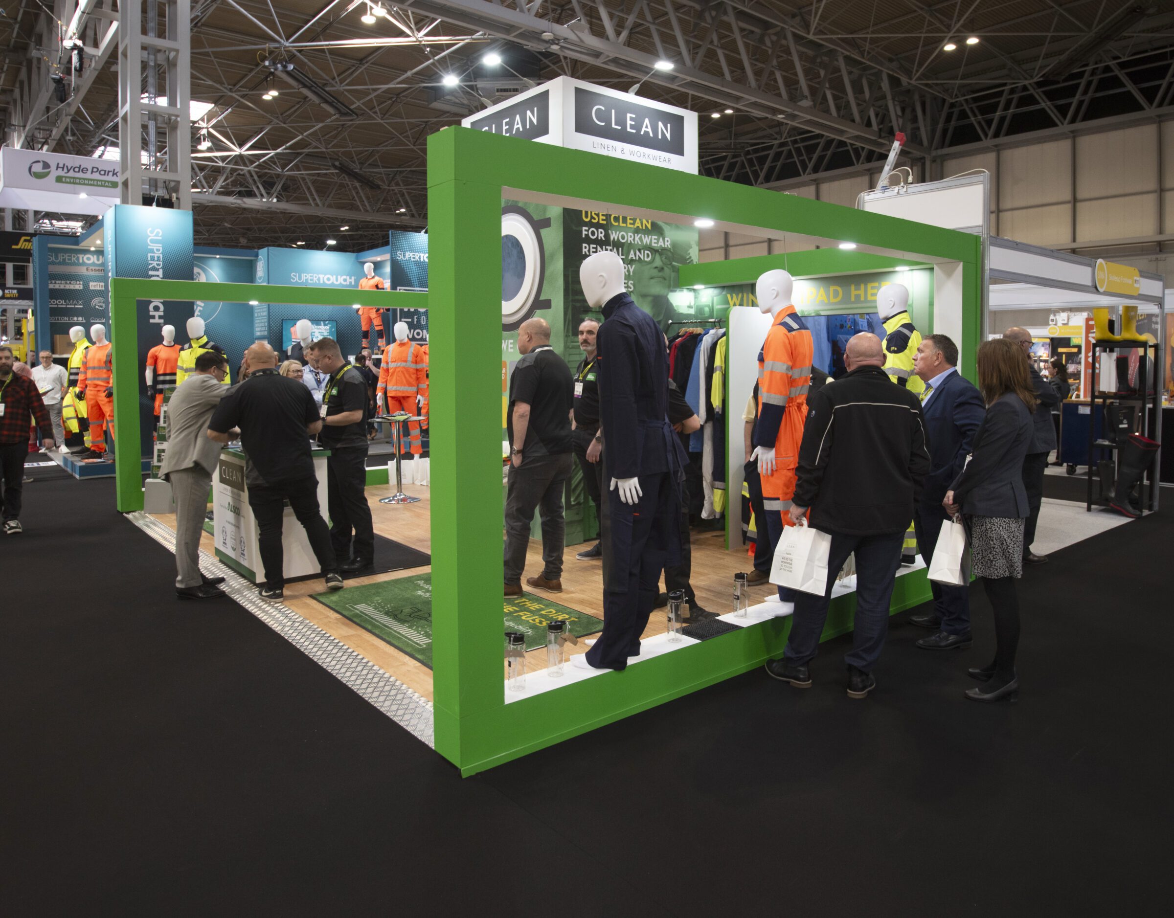 Clean Linen, Health and Safety NEC 2025 (in action 1)