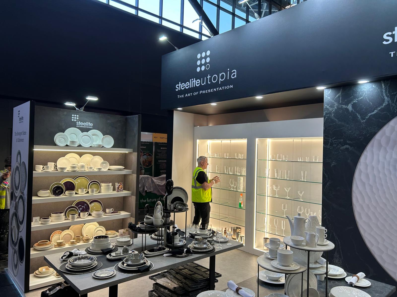 Steelite Bespoke Stand Design Park Display 2025 (2)