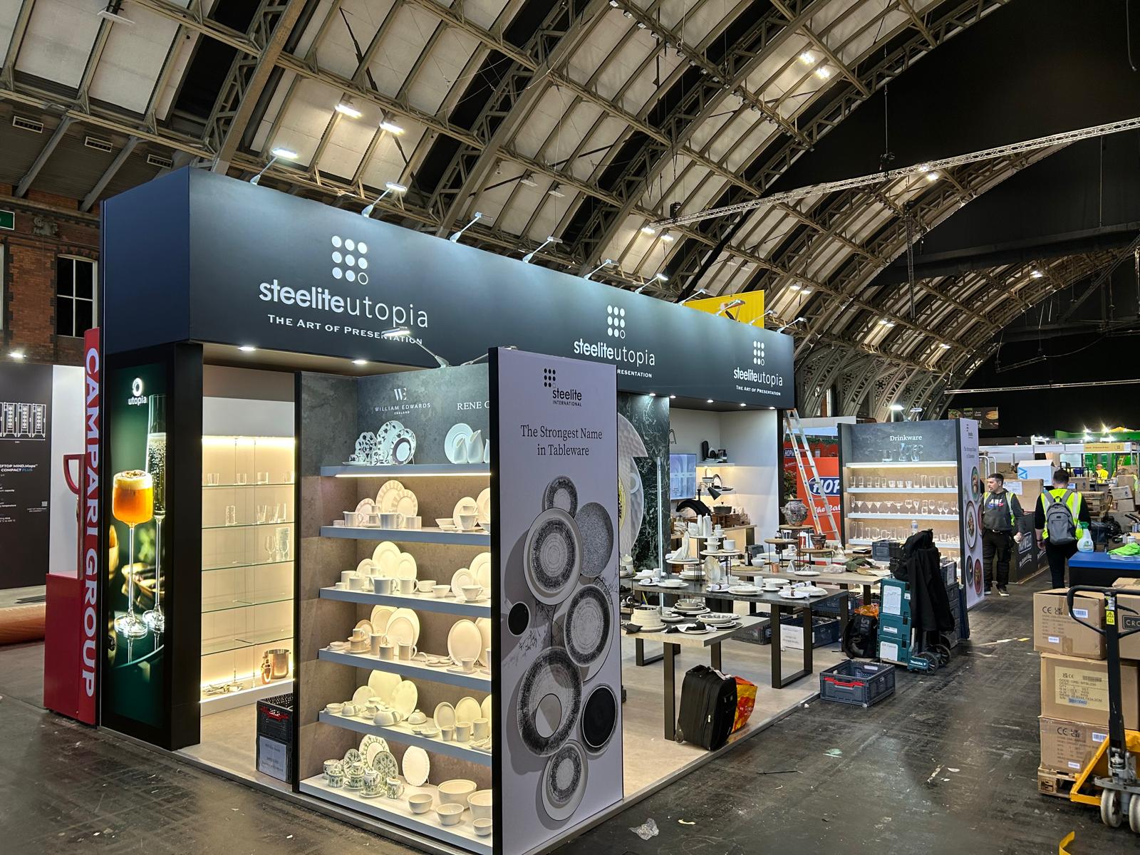 Steelite Bespoke Stand Design Park Display 2025