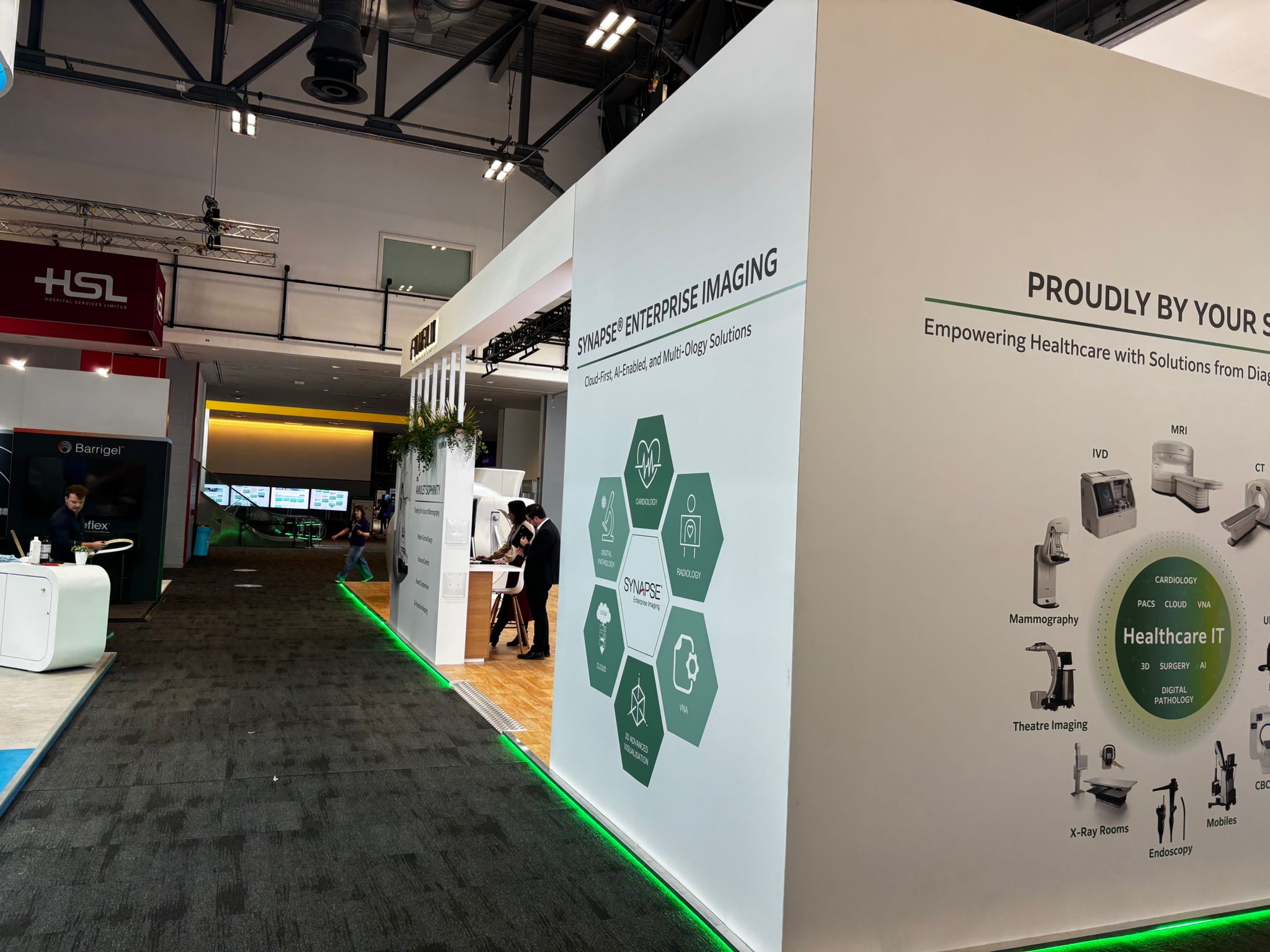 Fuji Film UKIO 2025 Bespoke Stand Design with Park Display 1