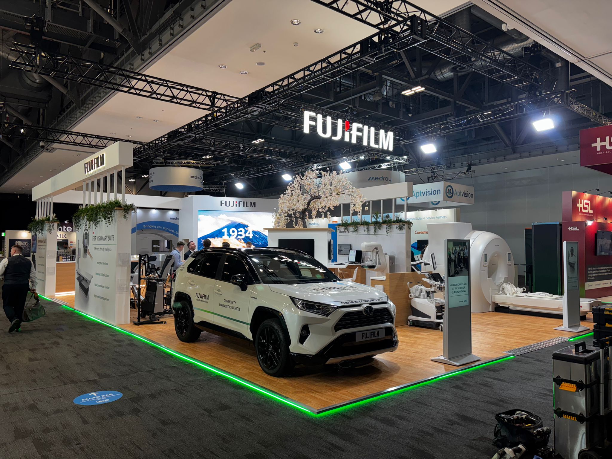 Fuji Film UKIO 2025 Bespoke Stand Design with Park Display 10