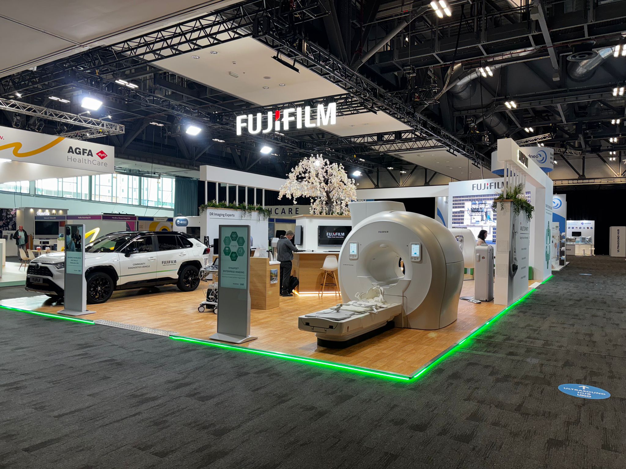 Fuji Film UKIO 2025 Bespoke Stand Design with Park Display 11