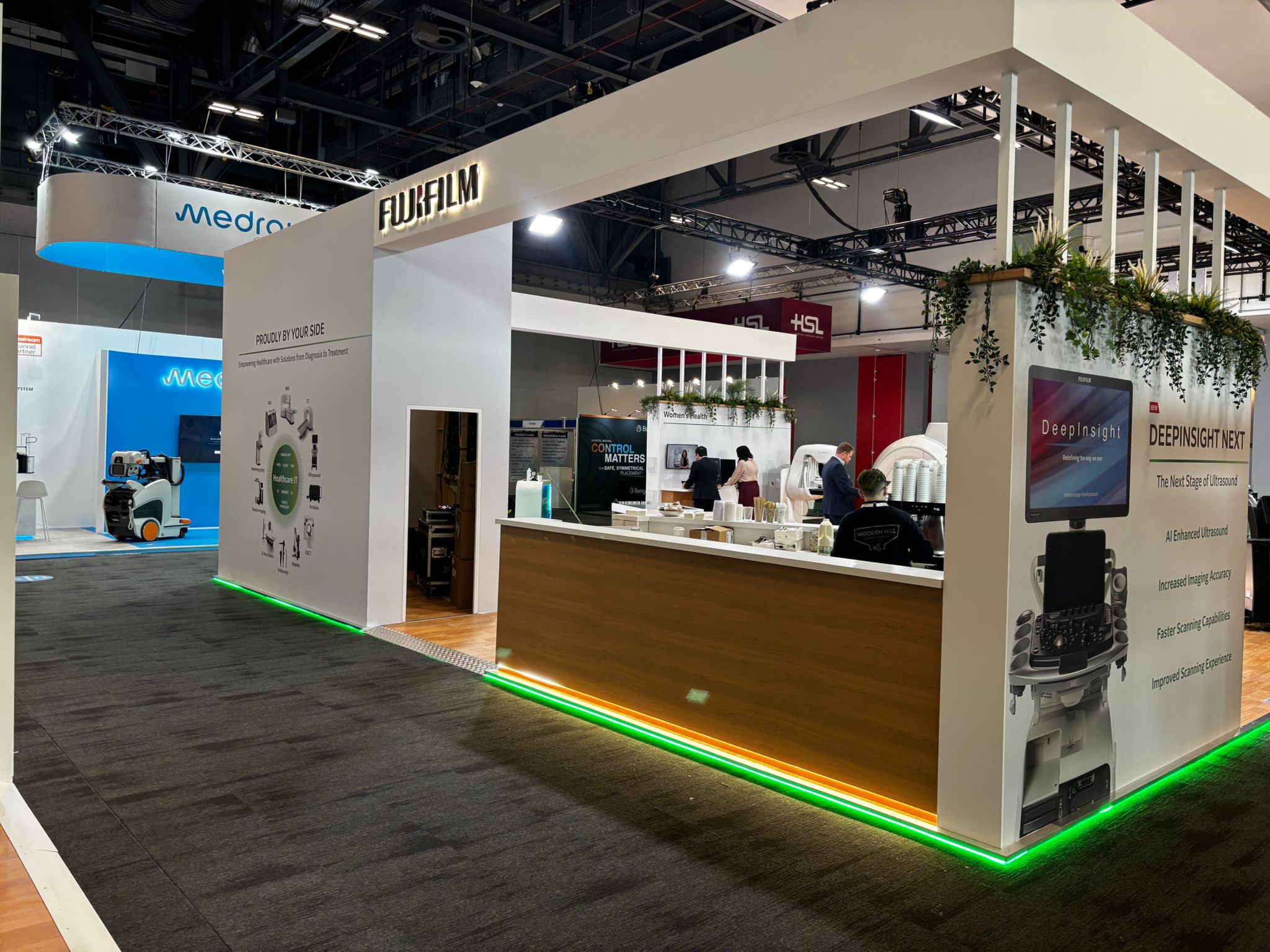 Fuji Film UKIO 2025 Bespoke Stand Design with Park Display 2