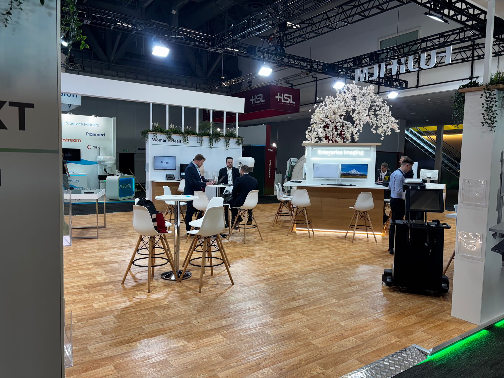 Fuji Film UKIO 2025 Bespoke Stand Design with Park Display 3