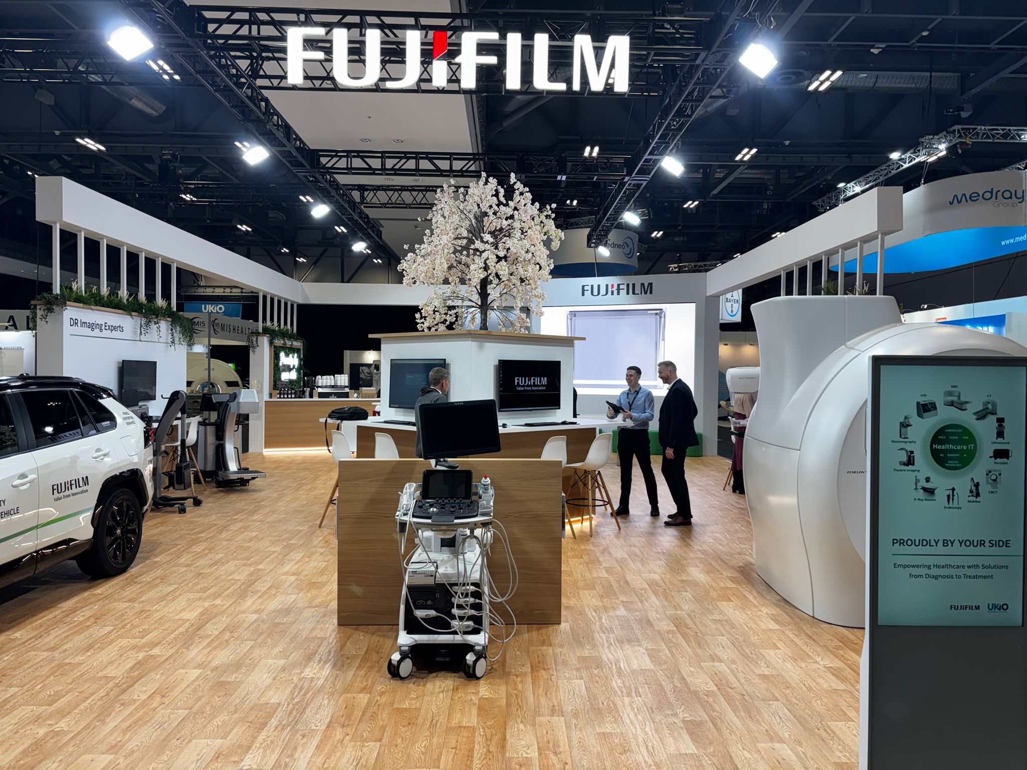 Fuji Film UKIO 2025 Bespoke Stand Design with Park Display 7