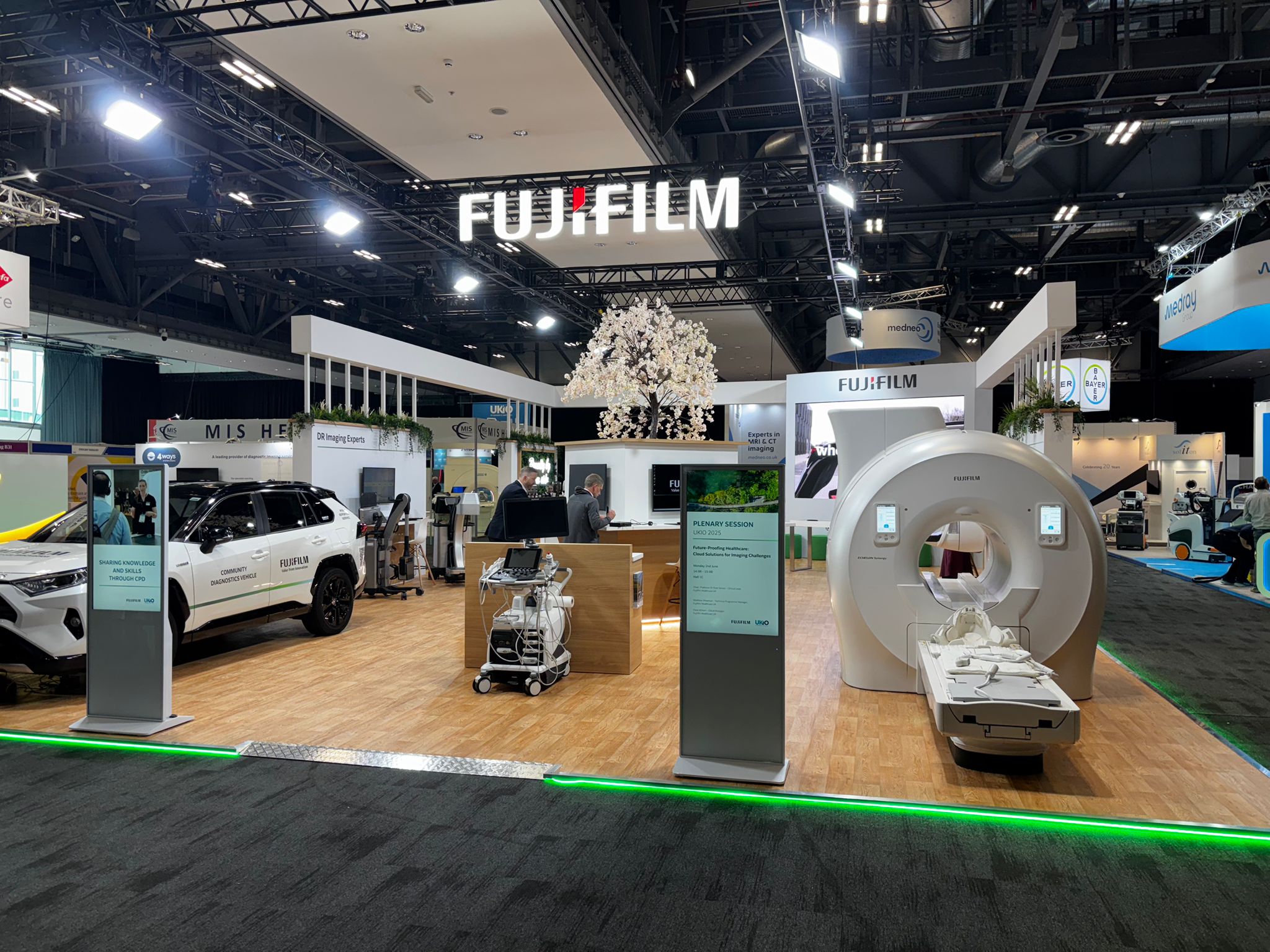 Fuji Film UKIO 2025 Bespoke Stand Design with Park Display 8