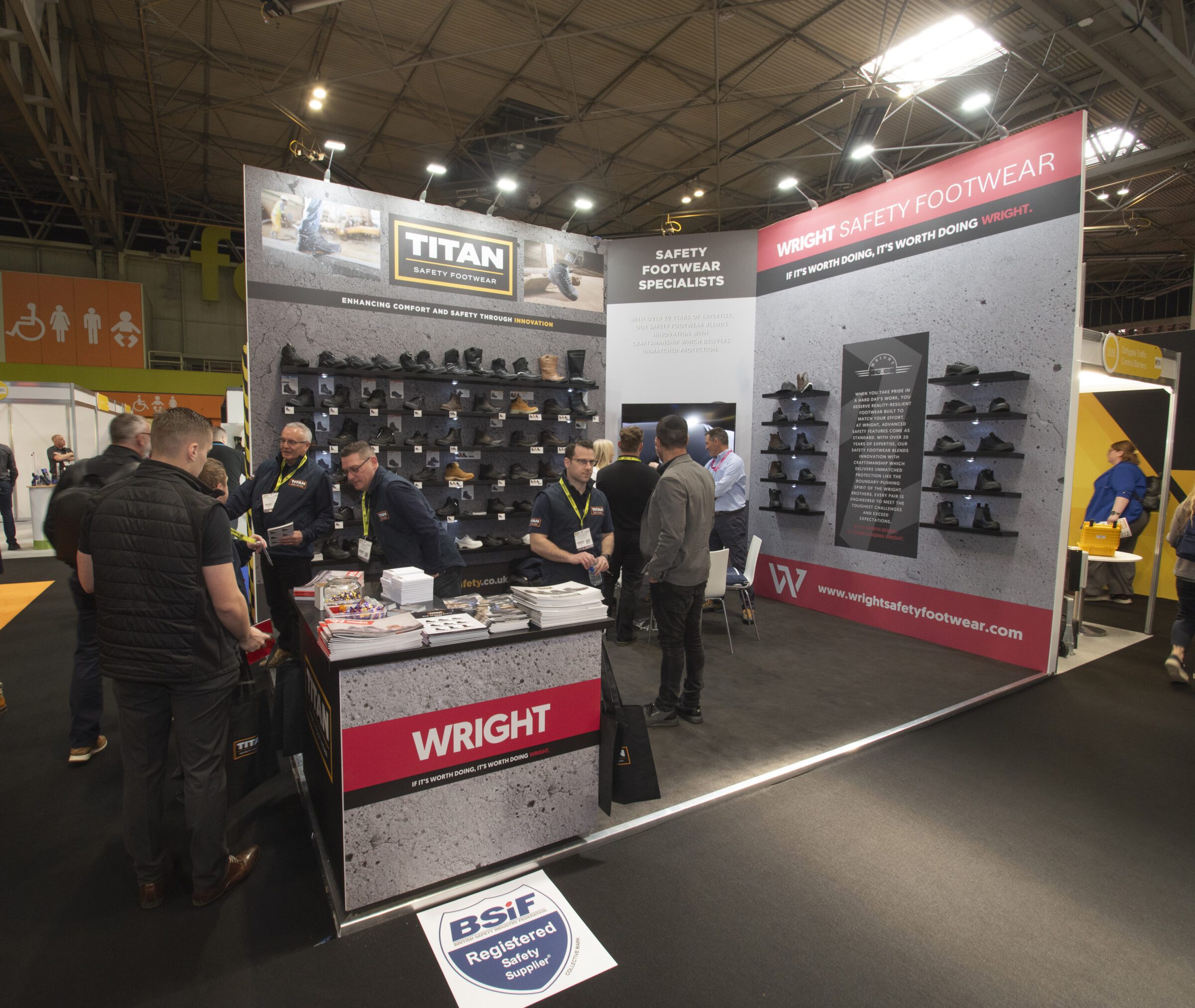 Titan, Security show Park Display Stand Design 1