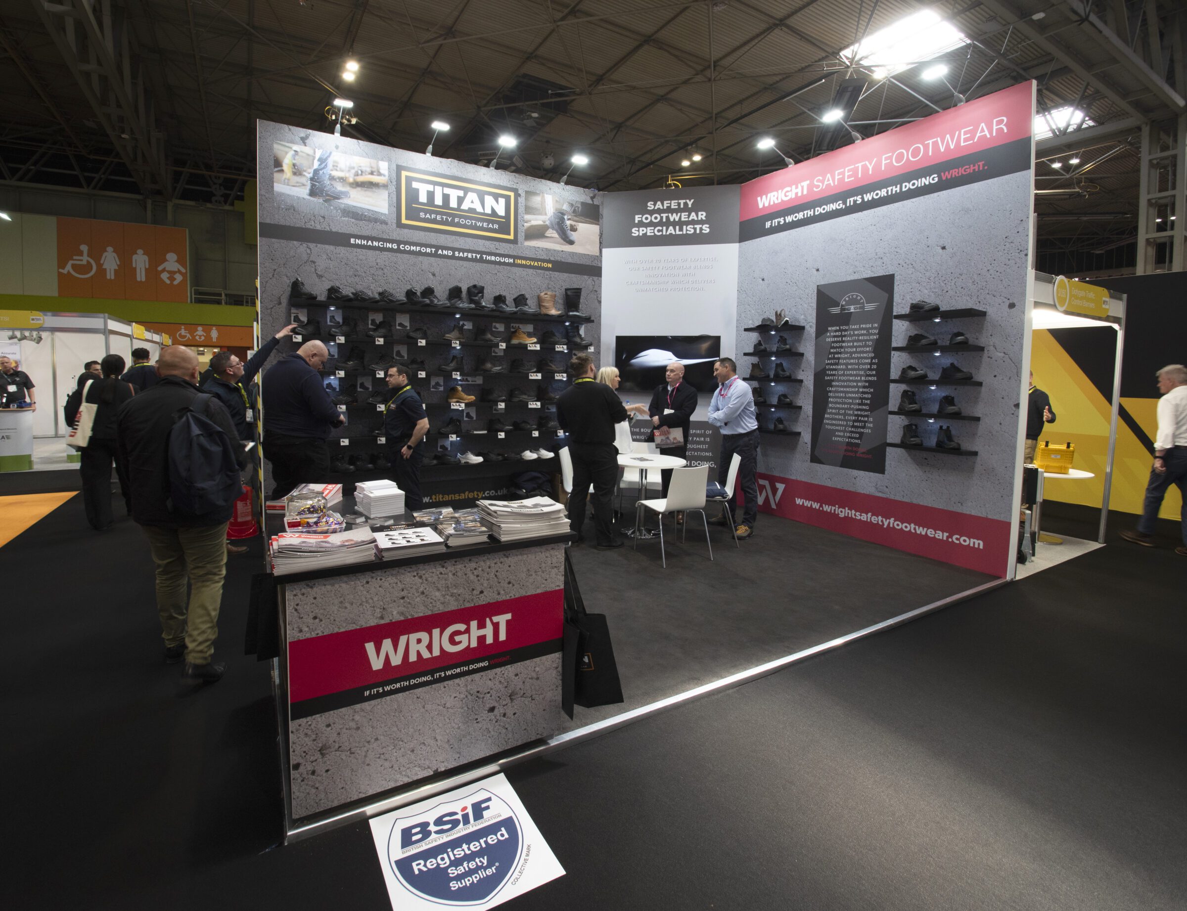 Titan, Security show Park Display Stand Design 3