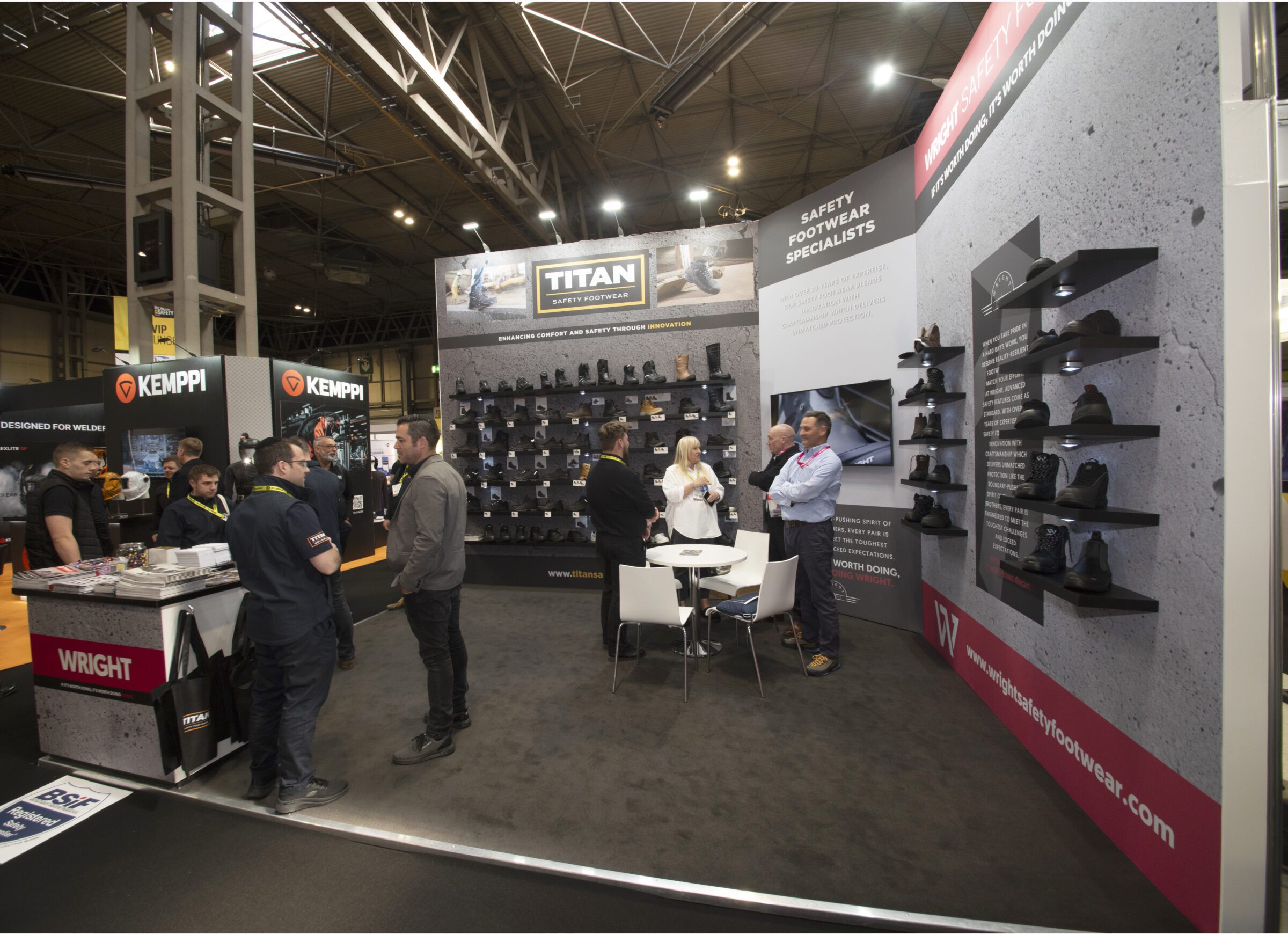 Titan, Security show Park Display Stand Design 4